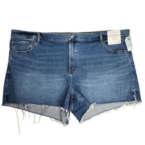 Abercrombie &‎ Fitch Shorts Women's 37/24 4" Mom High Rise Denim Short NWT